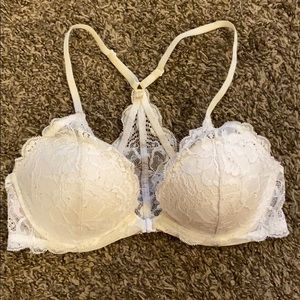 Pink/Victoria’s secret front clip Razorback bra